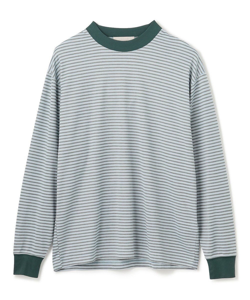 【アンフィーロ/UNFILO / MEN】の【新色追加】スマート ストレッチ ロンTEE インテリア・キッズ・メンズ・レディースファッション・服の通販 founy(ファニー) 　ファッション　Fashion　メンズファッション　MEN　トップス・カットソー　Tops/Tshirt/Men　シャツ　Shirts　ロング / Tシャツ　T-Shirts　インナー　Inner　カットソー　Cut And Sew　シルケット　Mercerization　ジャケット　Jacket　ストレッチ　Stretch　スマート　Smart　ビジネス 仕事 通勤　Business　ロング　Long　夏　Summer　春　Spring　S/S・春夏　Ss・Spring/Summer　[新色]グリーンボーダー|ID: prp329100004523892 ipo3291000000032001000
