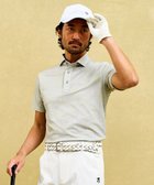 【23区 ゴルフ/23区GOLF / MEN】の【MEN】【吸水速乾/UVカット】1枚で様になる!フェアウェイに映える ロゴグラフィック ポロシャツ 人気、トレンドファッション・服の通販 founy(ファニー) ファッション Fashion メンズファッション Fashion for Men トップス・カットソー Cut & Sew Tops メンズシャツ Shirts ポロシャツ / きれいめカジュアルスタイル Polo Shirts グラフィック Graphic, Graphic Design ゴルフ Golf ストレッチ Stretch, Stretchy Fabric プリント Print, Printed Pattern ポロシャツ Polo Shirt, Collared Tee エレガント 上品 Elegant 吸水 Absorbent, Quick-Dry 夏 Summer 春 Spring S/S・春夏 SS, Spring/Summer, Warm Season thumbnail ライトグレー系5|ID: prp329100004523899 ipo3291000000033124555