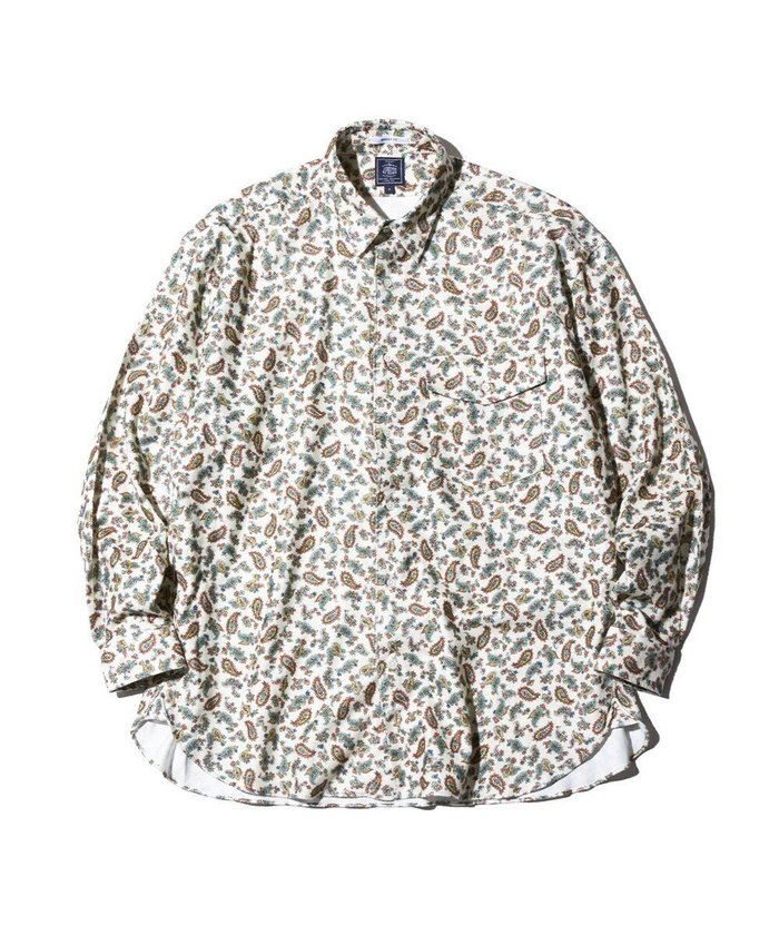 【ジェイ プレス/J.PRESS / MEN】の【J.PRESS ORIGINALS】PAISLEY REGULAR SHIRT / BAGGY FIT インテリア・キッズ・メンズ・レディースファッション・服の通販 founy(ファニー) https://founy.com/ ファッション Fashion メンズファッション MEN トップス・カットソー Tops/Tshirt/Men シャツ Shirts パターン Pattern ビンテージ Vintage プリント Print A/W・秋冬 Aw・Autumn/Winter・Fw・Fall-Winter |ID: prp329100004523901 ipo3291000000032001030