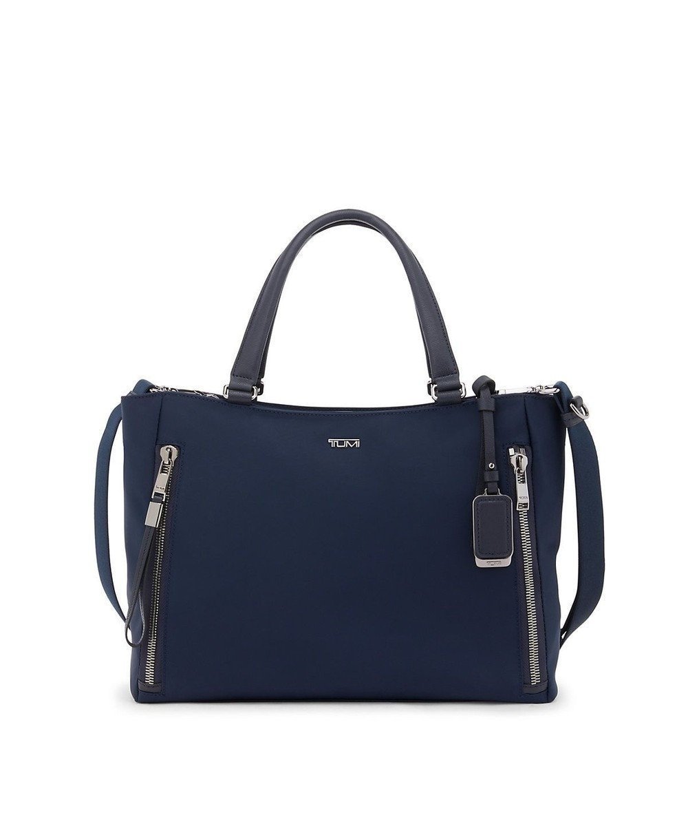 【トゥミ/TUMI】のトートバッグ レディス VOYAGEUR 「ヴァレッタ」ミディアム・トート 人気、トレンドファッション・服の通販 founy(ファニー) 　ファッション　Fashion　レディースファッション　WOMEN　バッグ　Bag　アクセサリー　Accessories　軽量　Lightweight　スタイリッシュ　Stylish　雑誌　Magazine　チャーム　Charm　トラベル　Travel　フロント　Front　ポケット　Pocket　マグネット　Magnet　ループ　Loop　ビジネス 仕事 通勤　Business　 other-1|ID: prp329100004523913 ipo3291000000032001097