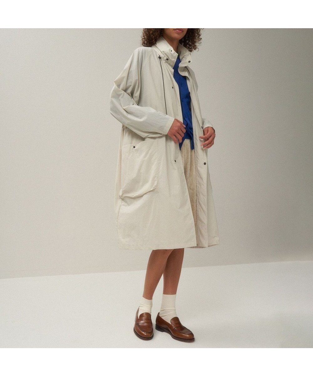 【エイトン/ATON】のTRAVEL NYLON ガスコート 人気、トレンドファッション・服の通販 founy(ファニー) 　ファッション　Fashion　レディースファッション　WOMEN　アウター　Coat Outerwear　コート　Coats　ジャケット　Jackets　旅行　Travel　コンパクト　Compact　ジャケット　Jacket　スタンド　Stand　タフタ　Taffeta　ポケット　Pocket　夏　Summer　春　Spring　S/S・春夏　Ss・Spring/Summer　軽量　Lightweight　 other-1|ID: prp329100004523914 ipo3291000000032001107