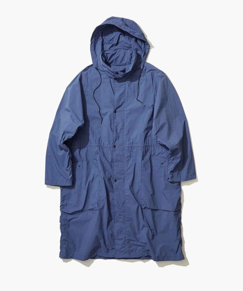 【エイトン/ATON】のTRAVEL NYLON ガスコート インテリア・キッズ・メンズ・レディースファッション・服の通販 founy(ファニー) 　ファッション　Fashion　レディースファッション　WOMEN　アウター　Coat Outerwear　コート　Coats　ジャケット　Jackets　旅行　Travel　コンパクト　Compact　ジャケット　Jacket　スタンド　Stand　タフタ　Taffeta　ポケット　Pocket　夏　Summer　春　Spring　S/S・春夏　Ss・Spring/Summer　軽量　Lightweight　BLUE|ID: prp329100004523914 ipo3291000000032001110