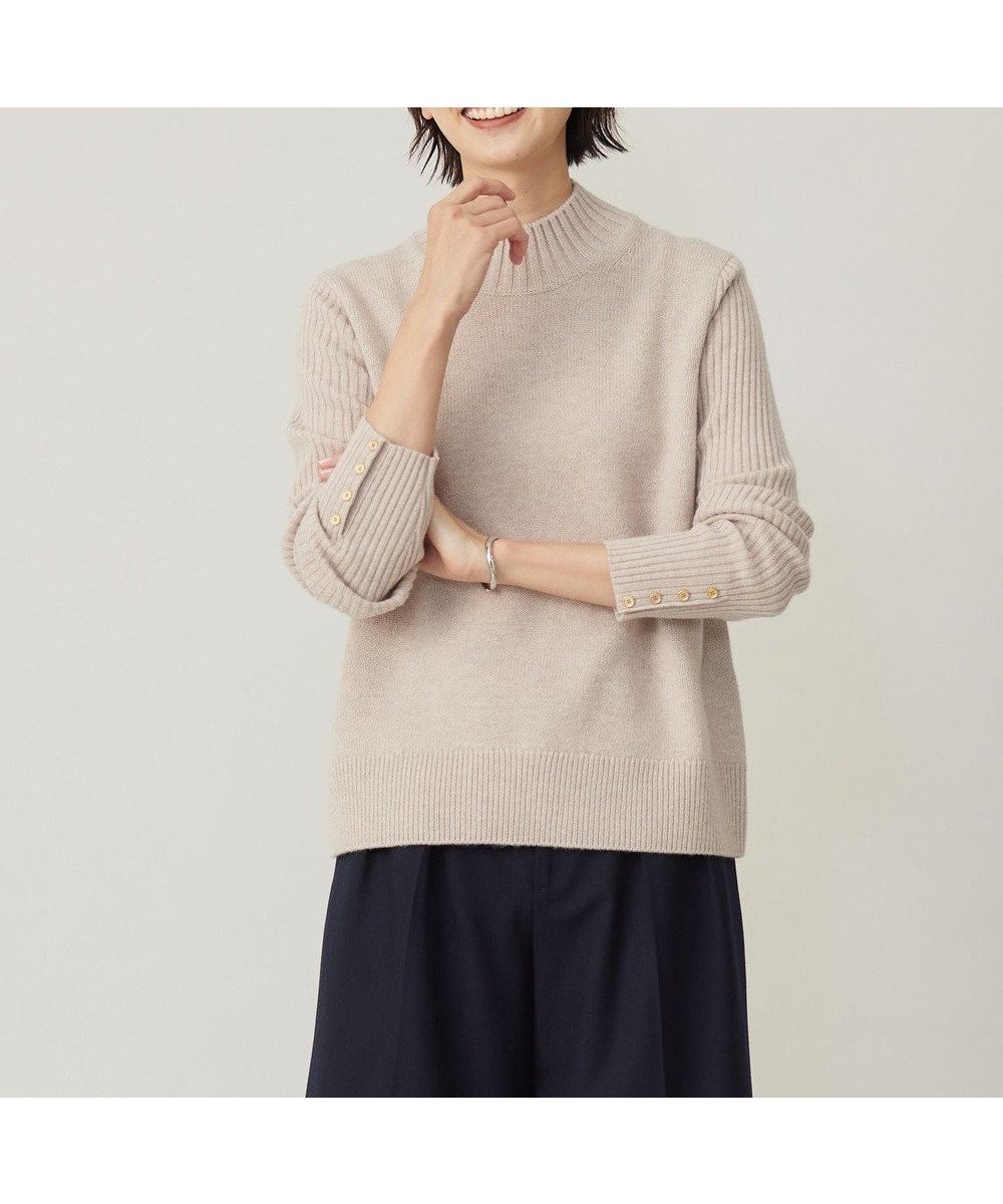 【ジェイ プレス/J.PRESS】の【洗える】CASHBIT NEO ハイネックニット インテリア・キッズ・メンズ・レディースファッション・服の通販 founy(ファニー) 　ファッション　Fashion　レディースファッション　WOMEN　トップス・カットソー　Tops/Tshirt　ニット　Knit Tops　エレガント 上品　Elegant　洗える　Washable　カシミヤ　Cashmere　コンパクト　Compact　セーター　Sweater　ハイネック　High Neck　バランス　Balance　A/W・秋冬　Aw・Autumn/Winter・Fw・Fall-Winter　再入荷　Restock/Back In Stock/Re Arrival　ベージュ系|ID: prp329100004523915 ipo3291000000032001125