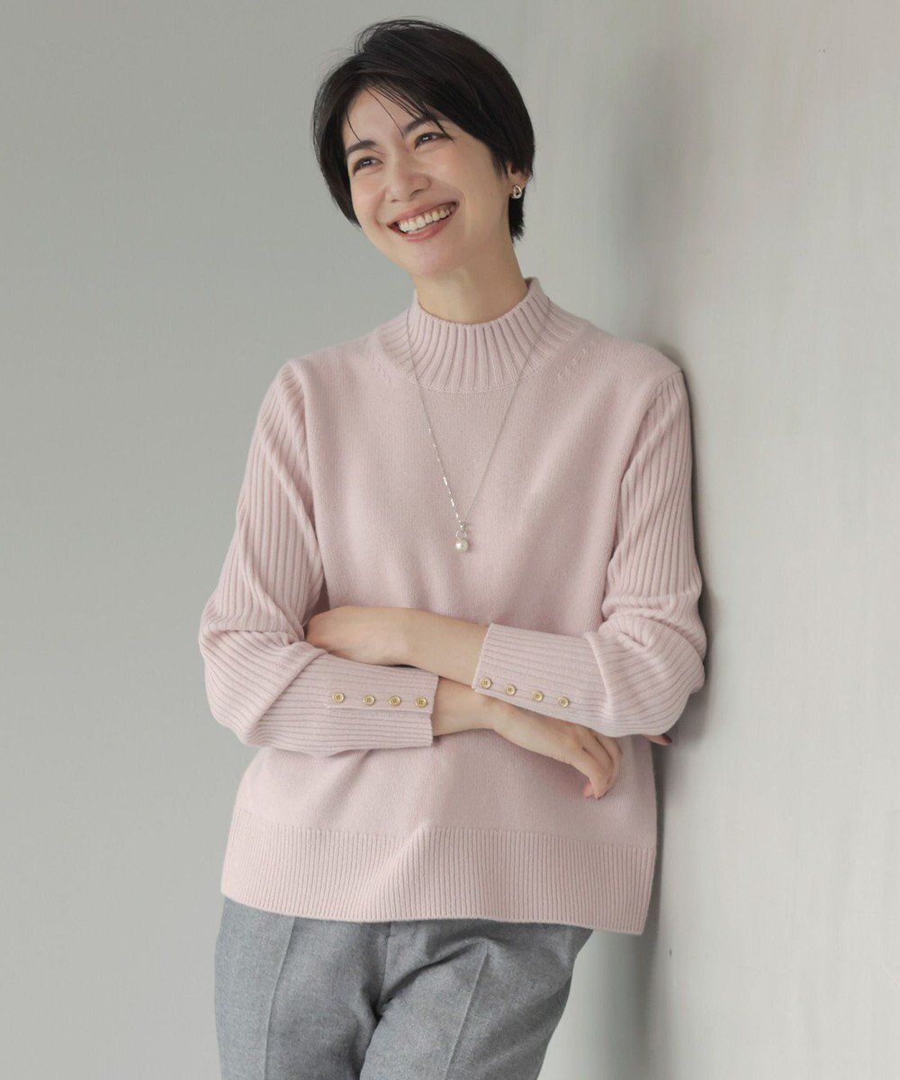 【ジェイ プレス/J.PRESS】の【洗える】CASHBIT NEO ハイネックニット インテリア・キッズ・メンズ・レディースファッション・服の通販 founy(ファニー) 　ファッション　Fashion　レディースファッション　WOMEN　トップス・カットソー　Tops/Tshirt　ニット　Knit Tops　エレガント 上品　Elegant　洗える　Washable　カシミヤ　Cashmere　コンパクト　Compact　セーター　Sweater　ハイネック　High Neck　バランス　Balance　A/W・秋冬　Aw・Autumn/Winter・Fw・Fall-Winter　再入荷　Restock/Back In Stock/Re Arrival　ピンク系|ID: prp329100004523915 ipo3291000000032001128