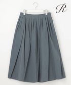 【23区/NIJYUSANKU】の【R(アール)】ナイロンタフタワッシャー スカート スレートグレー系|ID: prp329100004523921 ipo3291000000032001151