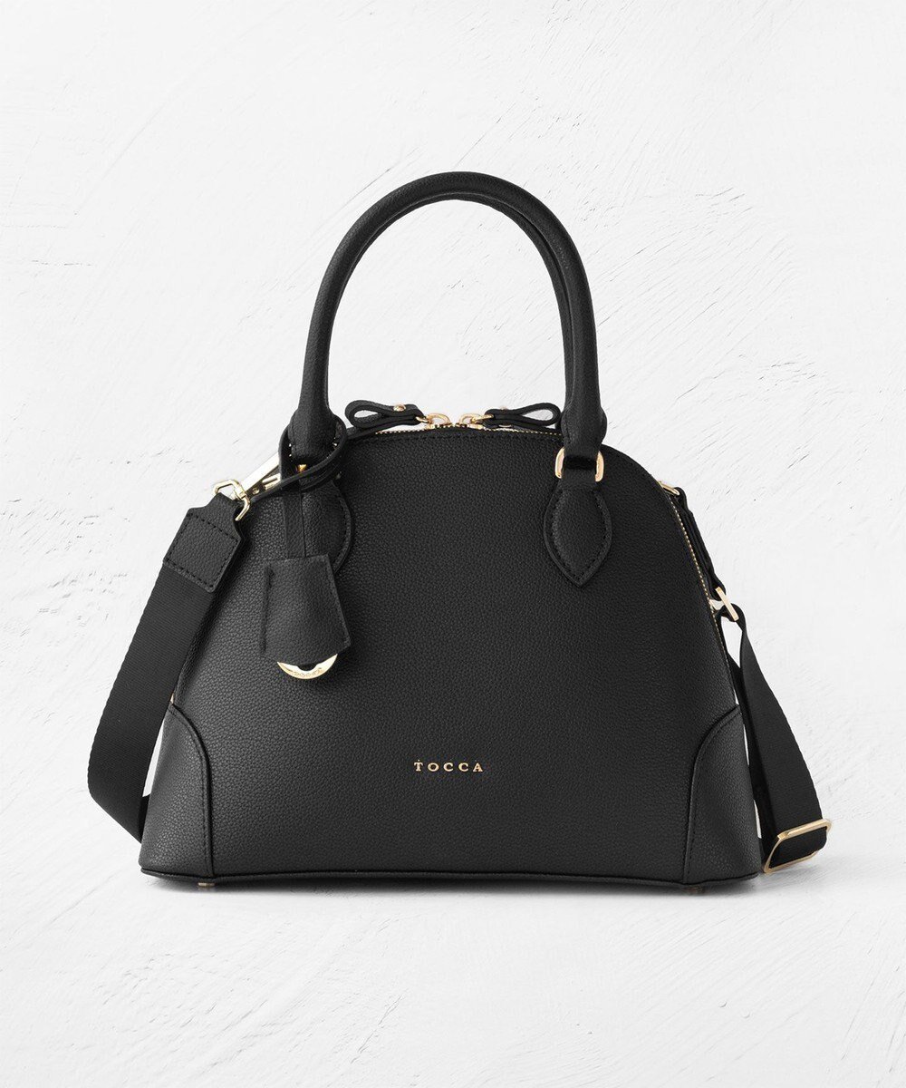【トッカ/TOCCA】の【大人百花掲載】AETERUNUM LEATHER BAG バッグ インテリア・キッズ・メンズ・レディースファッション・服の通販 founy(ファニー) 　ファッション　Fashion　レディースファッション　WOMEN　バッグ　Bag　エレガント 上品　Elegant　シンプル　Simple　ジップ　Zip　財布　Wallet　雑誌　Magazine　フェミニン　Feminine　フォルム　Form　ポケット　Pocket　リボン　Ribbon　リュクス　Luxe　S/S・春夏　Ss・Spring/Summer　夏　Summer　セレモニー　Ceremony　2025年　2025　2025春夏・S/S　Ss,Spring/Summer,2025　ブラック系|ID: prp329100004523924 ipo3291000000032001175