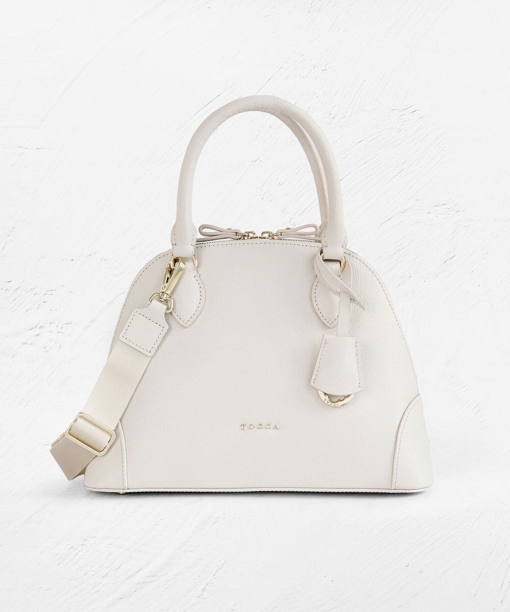 【トッカ/TOCCA】の【大人百花掲載】AETERUNUM LEATHER BAG バッグ インテリア・キッズ・メンズ・レディースファッション・服の通販 founy(ファニー) 　ファッション　Fashion　レディースファッション　WOMEN　バッグ　Bag　エレガント 上品　Elegant　シンプル　Simple　ジップ　Zip　財布　Wallet　雑誌　Magazine　フェミニン　Feminine　フォルム　Form　ポケット　Pocket　リボン　Ribbon　リュクス　Luxe　S/S・春夏　Ss・Spring/Summer　夏　Summer　セレモニー　Ceremony　2025年　2025　2025春夏・S/S　Ss,Spring/Summer,2025　オフ系|ID: prp329100004523924 ipo3291000000032001178