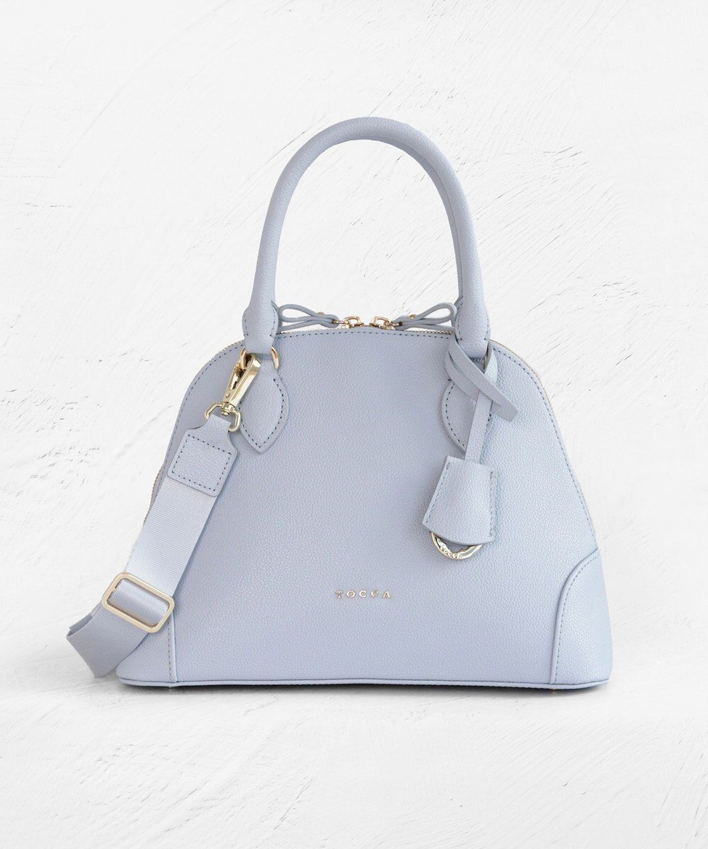 【トッカ/TOCCA】の【大人百花掲載】AETERUNUM LEATHER BAG バッグ インテリア・キッズ・メンズ・レディースファッション・服の通販 founy(ファニー) 　ファッション　Fashion　レディースファッション　WOMEN　バッグ　Bag　エレガント 上品　Elegant　シンプル　Simple　ジップ　Zip　財布　Wallet　雑誌　Magazine　フェミニン　Feminine　フォルム　Form　ポケット　Pocket　リボン　Ribbon　リュクス　Luxe　S/S・春夏　Ss・Spring/Summer　夏　Summer　セレモニー　Ceremony　2025年　2025　2025春夏・S/S　Ss,Spring/Summer,2025　ブルー系|ID: prp329100004523924 ipo3291000000032001179
