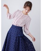 【トッカ/TOCCA】の【洗える】PROMISE RIBBON ROSETTE ブラウス ピンク|ID: prp329100004523925 ipo3291000000032001183