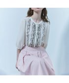 【トッカ/TOCCA】の【洗える・消臭】PROMISE RIBBON ROSETTE ブラウス オフ|ID: prp329100004523925 ipo3291000000032663065