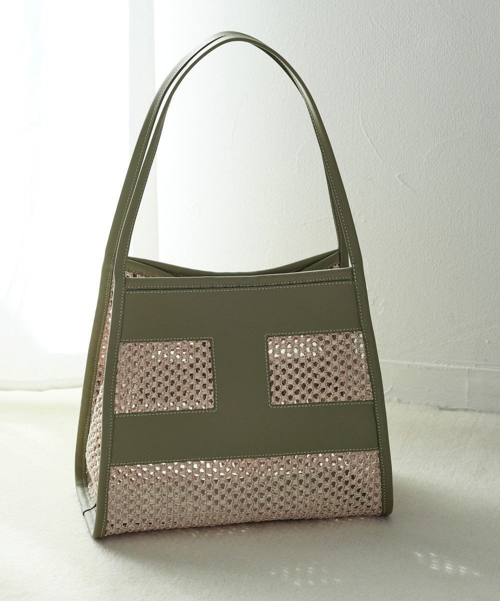 【イアクッチ/IACUCCI】のリーバ RETE PAGLIA インテリア・キッズ・メンズ・レディースファッション・服の通販 founy(ファニー) 　ファッション　Fashion　レディースファッション　WOMEN　バッグ　Bag　アクセサリー　Accessories　エレガント 上品　Elegant　人気　Popularity　フロント　Front　メッシュ　Mesh　S/S・春夏　Ss・Spring/Summer　再入荷　Restock/Back In Stock/Re Arrival　夏　Summer　2025年　2025　2025春夏・S/S　Ss,Spring/Summer,2025　ピスタチオ|ID: prp329100004523930 ipo3291000000032001219
