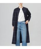【ジェイ プレス/J.PRESS】の【洗える】テトロンレーヨン/ウール milledタータン ワンピース ネイビーチェック系|ID: prp329100004523933 ipo3291000000032001242