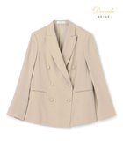 【ベイジ,/BEIGE,】の【洗える】CINDY / ダブルブレストジャケット Sand|ID: prp329100004523934 ipo3291000000032001251