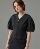 【アンクレイヴ/uncrave】の【接触冷感・UVカット】ダブルフェイスジャージー 2WAYブラウス(uncrave STANDARD) スレート|ID: prp329100004523936 ipo3291000000032001270