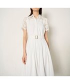 【グレース コンチネンタル/GRACE CONTINENTAL】のレースコンビタフタワンピース 人気、トレンドファッション・服の通販 founy(ファニー) ファッション Fashion レディースファッション WOMEN ワンピース Dress スカラップ Scalloped ストレッチ Stretch セレモニー Ceremony バランス Balance フレア Flare レース Race エレガント 上品 Elegant 夏 Summer 春 Spring S/S・春夏 Ss・Spring/Summer thumbnail ホワイト|ID: prp329100004523938 ipo3291000000032184997