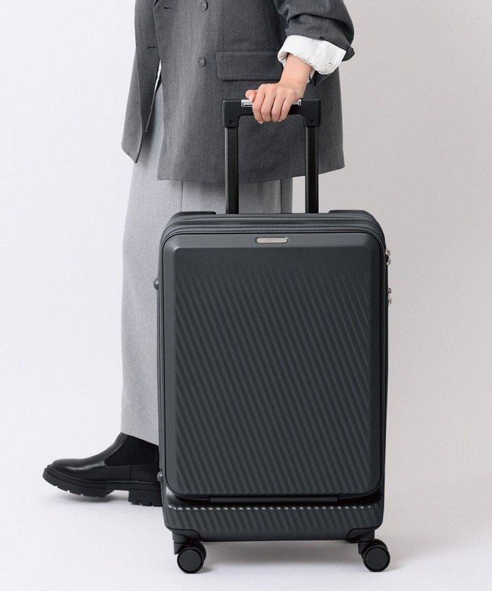 【エースバッグズアンドラゲッジ/ACE BAGS & LUGGAGE】のW .Day/Night ピーロ スーツケース 52L 05422 ダブルアンドデイナイト インテリア・キッズ・メンズ・レディースファッション・服の通販 founy(ファニー) https://founy.com/ ファッション Fashion レディースファッション WOMEN スーツ Suits クッション Cushion グラフィック Graphic 傘 Umbrella ジャケット Jacket スタンド Stand スマート Smart スリーブ Sleeve パール Pearl フロント Front ベスト Vest ポケット Pocket ポーチ Pouch 羽織 Haori メッシュ Mesh おすすめ Recommend 旅行 Travel スーツケース キャリーケース Suitcase ビジネス 仕事 通勤 Business |ID: prp329100004523939 ipo3291000000032001287