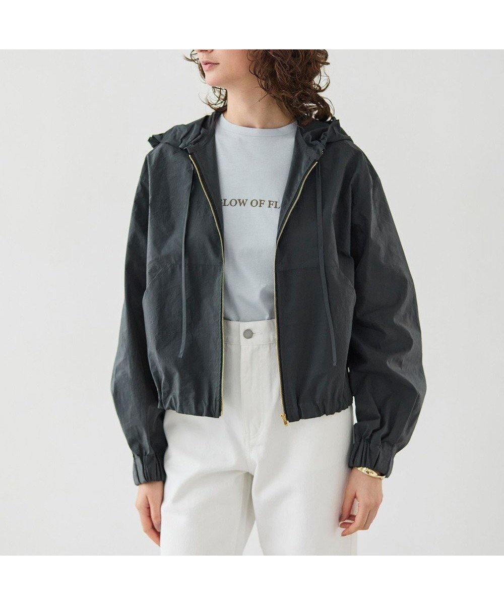【ベイジ,/BEIGE,】の【洗える・Precious 4月号掲載】GAURA / シアーパーカーブルゾン インテリア・キッズ・メンズ・レディースファッション・服の通販 founy(ファニー) 　雑誌掲載アイテム　Magazine Items　ファッション雑誌　Fashion Magazines　プレシャス　Precious　ファッション　Fashion　レディースファッション　WOMEN　アウター　Coat Outerwear　ジャケット　Jackets　ブルゾン　Blouson/Jackets　エレガント 上品　Elegant　春　Spring　洗える　Washable　カーディガン　Cardigan　クラッシュ　Crash　4月号　April Issue　シンプル　Simple　ジャケット　Jacket　スピンドル　Spindle　雑誌　Magazine　タフタ　Taffeta　ブルゾン　Blouson　リラックス　Relax　S/S・春夏　Ss・Spring/Summer　夏　Summer　Black|ID: prp329100004523940 ipo3291000000032001292