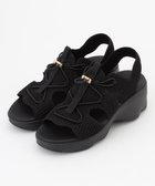 【ステッピ/steppi】の【一部店舗限定 / 洗える】厚底 スポーツサンダル ブラック|ID: prp329100004523943 ipo3291000000032001308