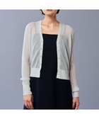 【アンクレイヴ/uncrave】の【手洗い可】シアー リブ ニット カーディガン(uncrave STANDARD) ライトセージ|ID: prp329100004523946 ipo3291000000032001334