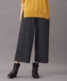 【ジェイ プレス/J.PRESS】の【WEB限定カラーあり・洗える】T/Rアルガンシルク ワイド パンツ グレー系|ID: prp329100004523949 ipo3291000000032001350