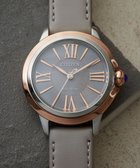【シチズン/CITIZEN】の【上品さと高級感のあるサステナブルウオッチ】電池交換不要 光発電エコ・ドライブ ROUND Collection ピンクゴールド|ID: prp329100004523951 ipo3291000000032001358