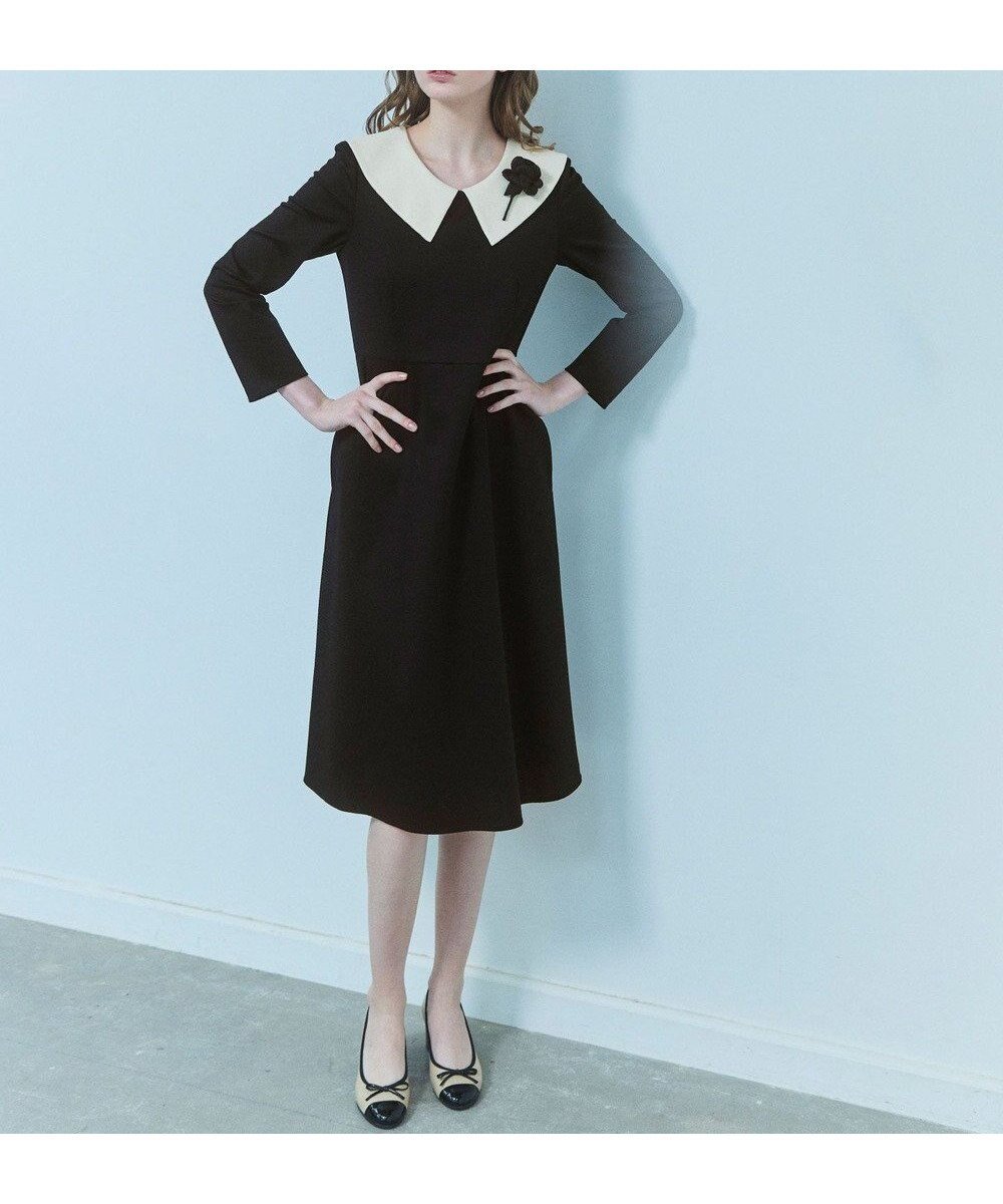【トッカ/TOCCA】の【00サイズあり・洗える】LUCE カラードレス インテリア・キッズ・メンズ・レディースファッション・服の通販 founy(ファニー) 　ファッション　Fashion　レディースファッション　WOMEN　ワンピース　Dress　ドレス　Party Dresses　2025年　2025　2025春夏・S/S　Ss,Spring/Summer,2025　ドレス　Dress　夏　Summer　S/S・春夏　Ss・Spring/Summer　洗える　Washable　A/W・秋冬　Aw・Autumn/Winter・Fw・Fall-Winter　ブラック系|ID: prp329100004523954 ipo3291000000032001374