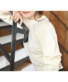 【エニィ スィス/any SiS】の【CICA加工・選べる9色展開】スリットポイントボトルネック ニット 白|ID: prp329100004523959 ipo3291000000032001392