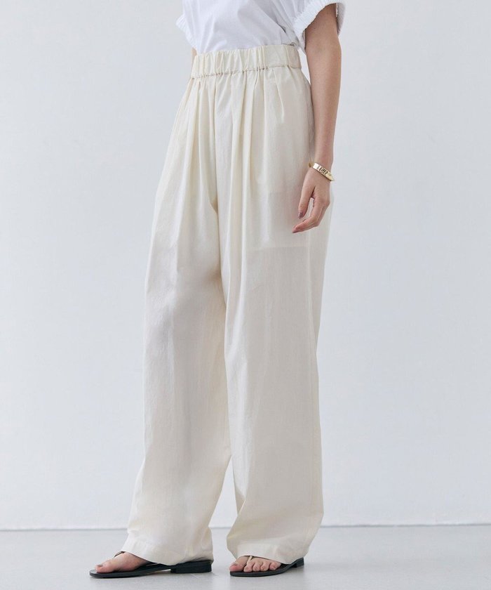 【ベイジ,/BEIGE,】の【洗える・CLUEL 5月号掲載】MALLOW / コットンイージーワイドパンツ インテリア・キッズ・メンズ・レディースファッション・服の通販 founy(ファニー) https://founy.com/ 雑誌掲載アイテム Magazine Picks & Fashion Features ファッション雑誌 Fashion Magazines クルーエル CLUEL ファッション Fashion レディースファッション Fashion for Women パンツ Pants & Trousers 5月号 May Issue カットソー Cut and Sewn Top ギャザー Gathered, Ruffled ジャケット Jacket, Outerwear セットアップ Set-Up, Coordinated Outfit ボトム Bottoms, Lower Wear リラックス Relax, Relaxed Fit ワイド Wide, Wide Fit エレガント 上品 Elegant ビジネス 仕事 通勤 Business / Work / Commuting 夏 Summer 春 Spring S/S・春夏 SS, Spring/Summer, Warm Season 洗える Machine Washable 雑誌 Magazine, Fashion Magazine |ID: prp329100004523963 ipo3291000000035761147