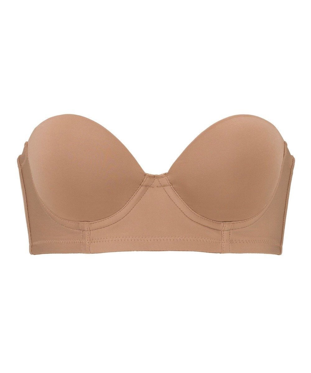 【ブラデリス ニューヨーク/BRADELIS New York】の【BRADELIS FIT / 響きにくい】モールドカップストラップレスブラ ブラデリス ズレにくい 補正 ブラジャー インテリア・キッズ・メンズ・レディースファッション・服の通販 founy(ファニー) 　ファッション　Fashion　レディースファッション　Ladies' Fashion Online　アンダー　Under　オフショルダー　Off Shoulder　ショーツ　Shorts　シンプル　Simple　タンブラー　Tumbler　ビキニ　Bikini　フィット　Fit　フラット　Flat　ブラジャー　Bra　ポケット　Pocket　ラップ　Wrap　ランジェリー　Lingerie　ロング　Long　おすすめ　Recommend　モカベージュ|ID: prp329100004523965 ipo3291000000032558796