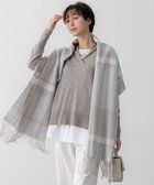 【23区/NIJYUSANKU】の【杏さん着用/CLASSY.2月号掲載】カシミヤ チェック ストール ベージュ系|ID: prp329100004523967 ipo3291000000032001427