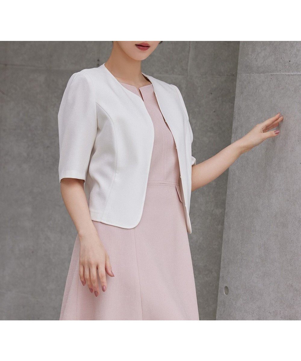 【トッカ/TOCCA】の【洗える・消臭】BRIGHT LUMINOUS 半袖ジャケット 人気、トレンドファッション・服の通販 founy(ファニー) ファッション Fashion レディースファッション Fashion for Women アウター Coat / Outerwear Collection レディースジャケット・軽アウター Jackets ノーカラージャケット / シンプル上品コーデ Collarless Jackets 2025年 2025 2025春夏・S/S Spring/Summer 2025 SS25 おすすめ Recommended / Our Picks ジャケット Jacket, Outerwear ドレス Dress, One-Piece ブライト Bright, Shiny リネン Linen, Linen Fabric 半袖 Short Sleeve, Half Sleeve 夏 Summer 定番 Standard, Basic Item 春 Spring S/S・春夏 SS, Spring/Summer, Warm Season 洗える Machine Washable other-1|ID: prp329100004523968 ipo3291000000033617006