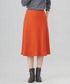 【ジェイ プレス/J.PRESS】の【洗える】ウールスムース スカート オレンジ系|ID: prp329100004523970 ipo3291000000033404319