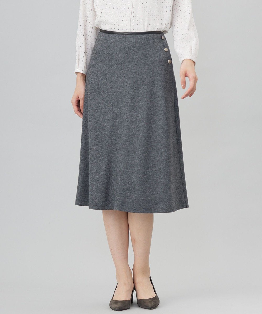 【ジェイ プレス/J.PRESS】の【洗える】ウールスムース スカート 人気、トレンドファッション・服の通販 founy(ファニー) 　ファッション　Fashion　レディースファッション　Fashion for Women　スカート　Skirts　ウォッシャブル　Machine Washable　オレンジ　Orange　洗える　Machine Washable　シンプル　Simple, Minimal　スタイリッシュ　Stylish, Fashionable　ストレッチ　Stretch, Stretchy Fabric　センター　Center, Center Line　パイピング　Piping, Trim Design　フェルト　Felt, Felt Fabric　フロント　Front, Front Design　メタル　Metal, Metal Parts　A/W・秋冬　Autumn/Winter　 other-1|ID: prp329100004523970 ipo3291000000033674008