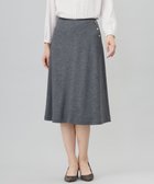 【ジェイ プレス/J.PRESS】の【洗える】ウールスムース スカート グレー系|ID: prp329100004523970 ipo3291000000033674009