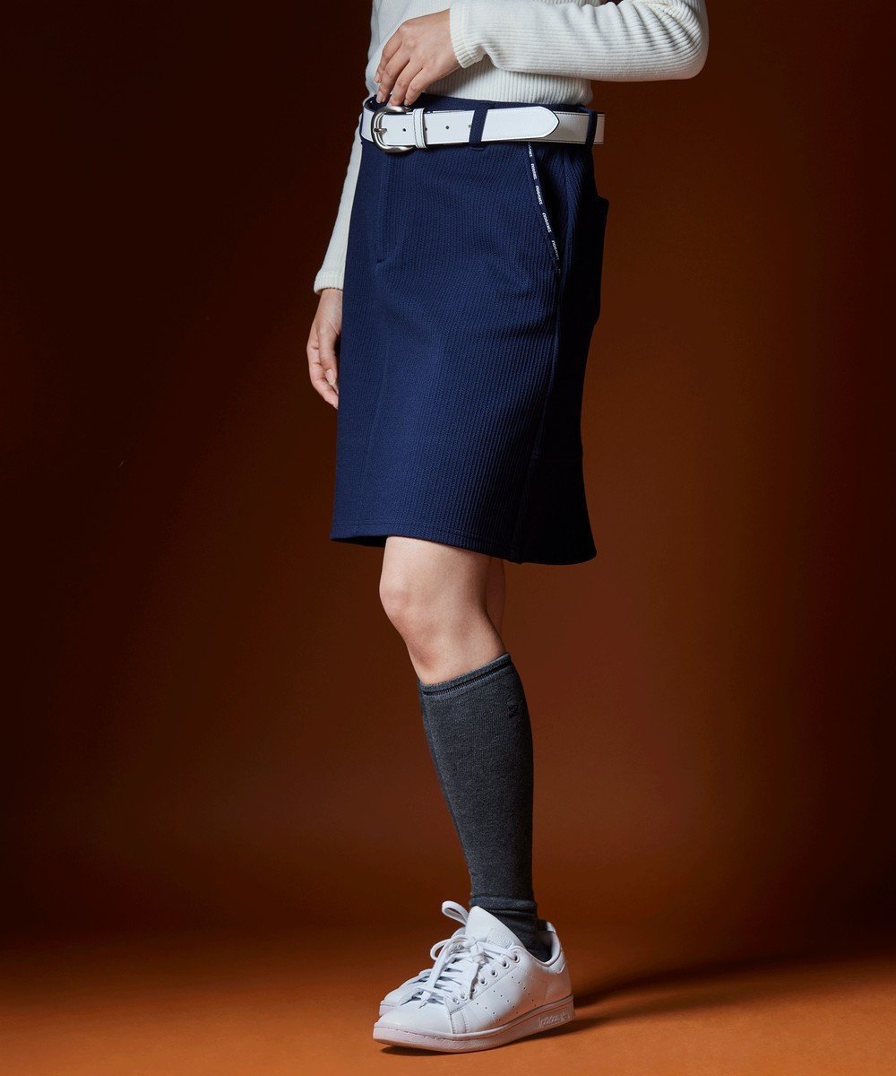 【23区 ゴルフ/NIJYUSANKU GOLF】の【WOMEN】ヘリンボンジャージスカート インテリア・キッズ・メンズ・レディースファッション・服の通販 founy(ファニー) 　ファッション　Fashion　レディースファッション　WOMEN　スカート　Skirt　クラシカル　Classical　サークル　Circle　シンプル　Simple　フロント　Front　ヘリンボーン　Herringbone　ベーシック　Basic　ポケット　Pocket　台形　Trapezoid　A/W・秋冬　Aw・Autumn/Winter・Fw・Fall-Winter　ネイビー系|ID: prp329100004523975 ipo3291000000032001457
