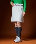 【23区 ゴルフ/NIJYUSANKU GOLF】の【WOMEN】ヘリンボンジャージスカート ホワイト系|ID: prp329100004523975 ipo3291000000032696036