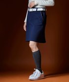 【23区 ゴルフ/NIJYUSANKU GOLF】の【WOMEN】ヘリンボンジャージスカート ネイビー系|ID: prp329100004523975 ipo3291000000032696038