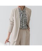 【23区/NIJYUSANKU】の【セットアップ対応/洗える】2WAYストレッチツイル ジャケット ベージュ系|ID: prp329100004523982 ipo3291000000032001478
