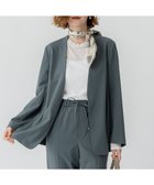 【23区/NIJYUSANKU】の【セットアップ対応/洗える】2WAYストレッチツイル ジャケット 人気、トレンドファッション・服の通販 founy(ファニー) ファッション Fashion レディースファッション Fashion for Women アウター Coat / Outerwear Collection レディースジャケット・軽アウター Jackets ノーカラージャケット / シンプル上品コーデ Collarless Jackets インナー Innerwear 春 Spring 洗える Machine Washable ジャケット Jacket, Outerwear ストレッチ Stretch, Stretchy Fabric セットアップ Set-Up, Coordinated Outfit バランス Balance, Style Balance ワイド Wide, Wide Fit S/S・春夏 SS, Spring/Summer, Warm Season おすすめ Recommended / Our Picks 夏 Summer エレガント 上品 Elegant ビジネス 仕事 通勤 Business / Work / Commuting 2025年 2025 2025春夏・S/S Spring/Summer 2025 SS25 thumbnail モスグリーン系|ID: prp329100004523982 ipo3291000000034296149