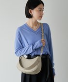【ラシット/russet】の【新色追加】ハーフムーンショルダーバッグ(CE-1486-WEB) GrayBeige|ID: prp329100004523986 ipo3291000000032001491