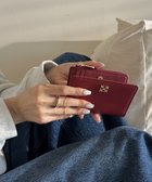 【ラシット/russet】のミニモノグラムプレートハーフウォレット(SO-421) 【新色】Bordeaux|ID: prp329100004523987 ipo3291000000033533059
