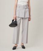 【アイシービー/iCB】の【接触冷感・UVケア・撥水・洗える】LooseWeave スカートレイヤードワイドパンツ トープ系|ID: prp329100004523988 ipo3291000000032650634