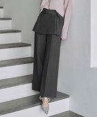 【アイシービー/iCB】の【接触冷感・UVケア・撥水・洗える】LooseWeave スカートレイヤードワイドパンツ 人気、トレンドファッション・服の通販 founy(ファニー) ファッション Fashion レディースファッション Fashion for Women スカート Skirts 春 Spring 洗える Machine Washable シルク Silk, 100% Silk ジャケット Jacket, Outerwear ストレッチ Stretch, Stretchy Fabric トレンド Trend, Trending Now 定番 Standard, Basic Item 人気 Popular, Best Seller ワイド Wide, Wide Fit S/S・春夏 SS, Spring/Summer, Warm Season おすすめ Recommended / Our Picks 夏 Summer エレガント 上品 Elegant 2025年 2025 2025春夏・S/S Spring/Summer 2025 SS25 thumbnail チャコール系|ID: prp329100004523988 ipo3291000000033463910