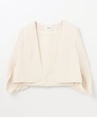 【グレース コンチネンタル/GRACE CONTINENTAL】のイレギュラーボレロ キナリ|ID: prp329100004523995 ipo3291000000032001519