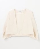 【グレース コンチネンタル/GRACE CONTINENTAL】のイレギュラーボレロ キナリ|ID: prp329100004523995 ipo3291000000033476081