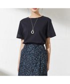 【ジェイ プレス/J.PRESS】の【接触冷感】コットンスムース 刺繍スリーブ カットソー ネイビー系|ID: prp329100004523996 ipo3291000000032001525