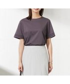 【ジェイ プレス/J.PRESS】の【接触冷感】コットンスムース 刺繍スリーブ カットソー スレート系|ID: prp329100004523996 ipo3291000000032001526