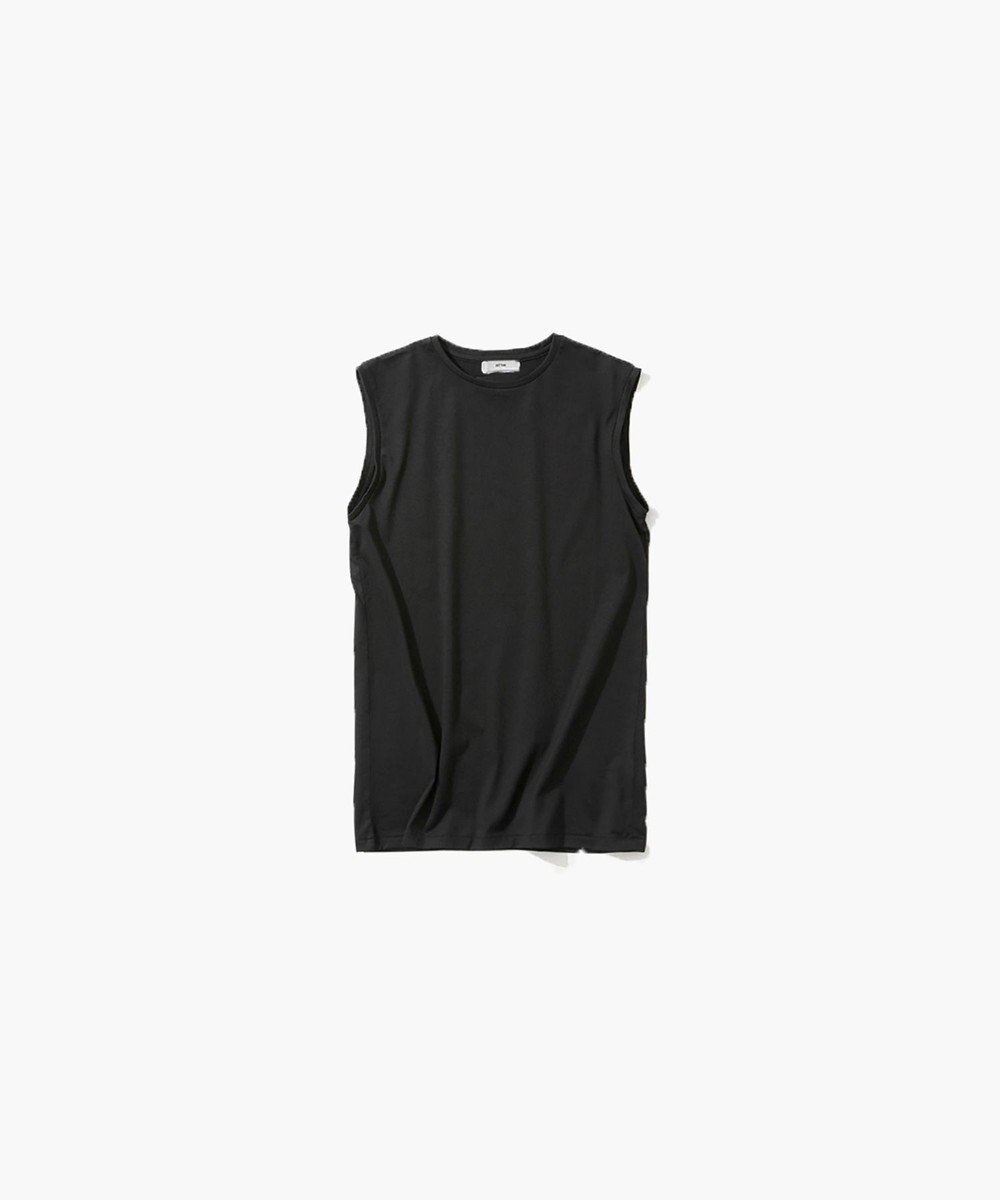 【エイトン/ATON】のSUVIN 60/2 タンクトップ インテリア・キッズ・メンズ・レディースファッション・服の通販 founy(ファニー) 　ファッション　Fashion　レディースファッション　WOMEN　トップス・カットソー　Tops/Tshirt　シャツ/ブラウス　Shirts/Blouses　ロング / Tシャツ　T-Shirts　カットソー　Cut and Sewn　インド　India　インナー　Inner　カットソー　Cut And Sew　ジャージー　Jersey　スーツ　Suit　タンク　Tank　ドレス　Dress　ノースリーブ　No Sleeve　夏　Summer　S/S・春夏　Ss・Spring/Summer　A/W・秋冬　Aw・Autumn/Winter・Fw・Fall-Winter　BLACK|ID: prp329100004524009 ipo3291000000032001577