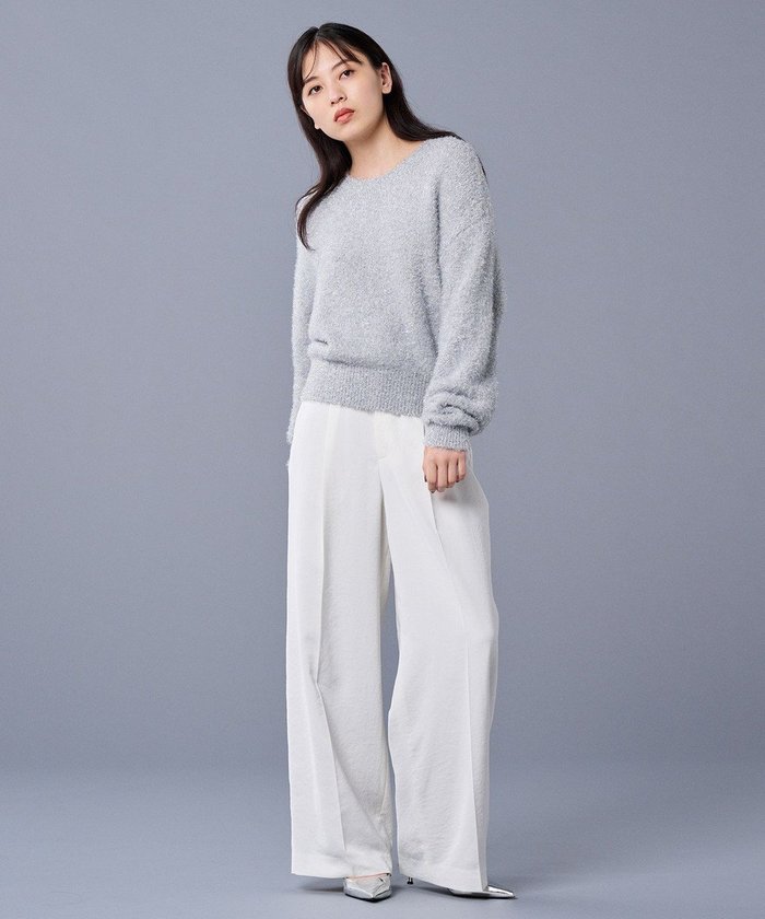 【アンクレイヴ/uncrave】の【洗濯機洗い可】マット サテン ワイドパンツ(uncrave STANDARD) インテリア・キッズ・メンズ・レディースファッション・服の通販 founy(ファニー) https://founy.com/ ファッション Fashion レディースファッション WOMEN パンツ Pants サテン Satin ストレッチ Stretch センター Center ドレープ Drape フレア Flare ワイド Wide A/W・秋冬 Aw・Autumn/Winter・Fw・Fall-Winter S/S・春夏 Ss・Spring/Summer 夏 Summer |ID: prp329100004524011 ipo3291000000032001586
