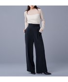 【アンクレイヴ/uncrave】の【洗濯機洗い可】マット サテン ワイドパンツ(uncrave STANDARD) ネイビー|ID: prp329100004524011 ipo3291000000032001589